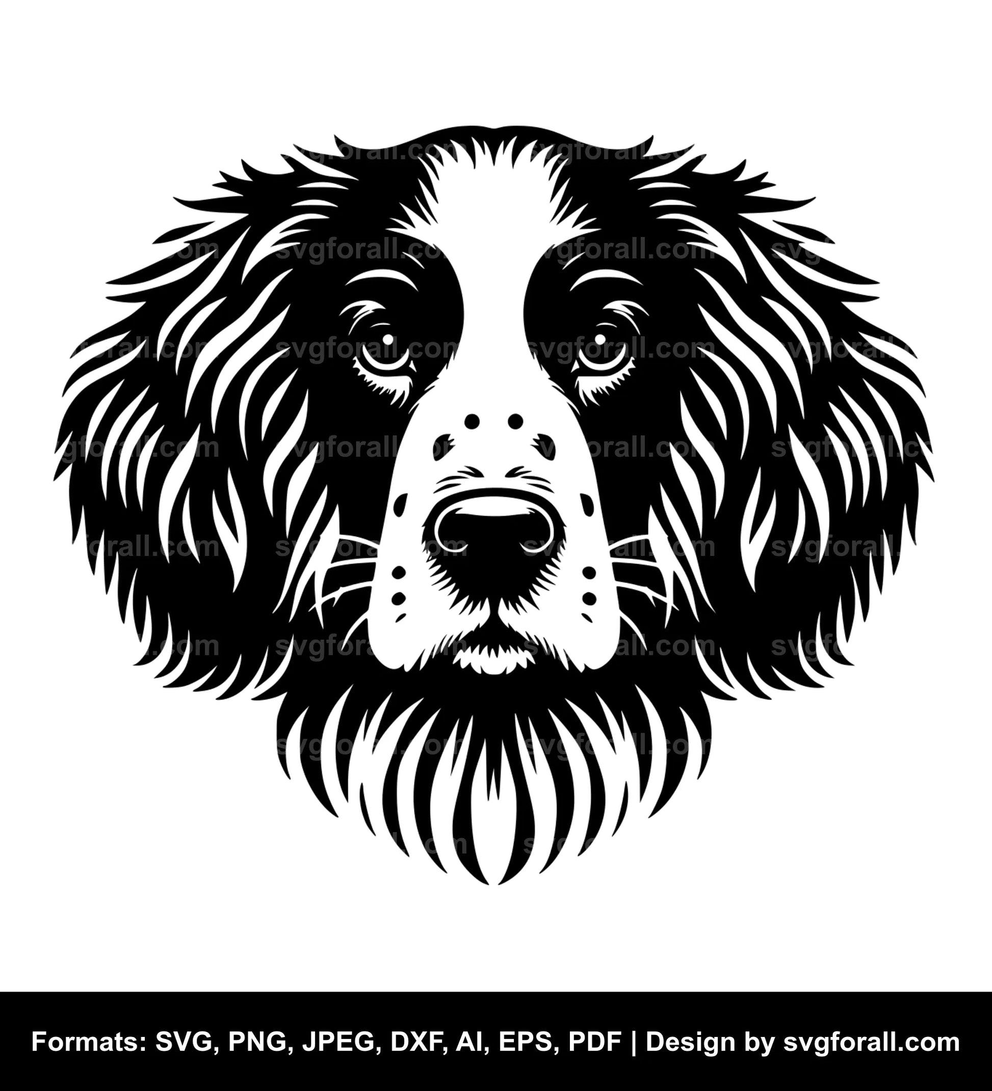 Welsh Springer Spaniel Dog SVG Vector