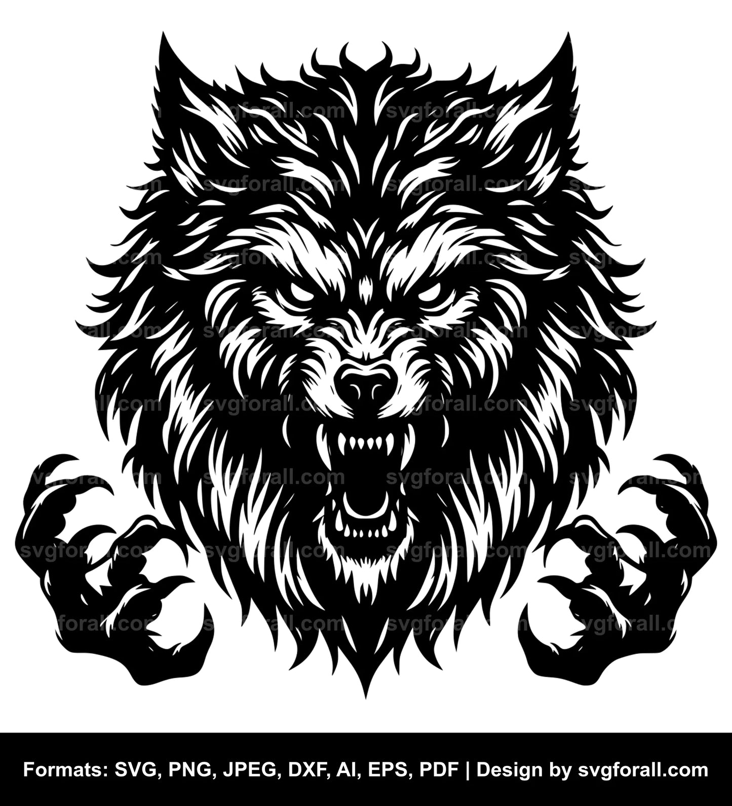 Werewolf SVG