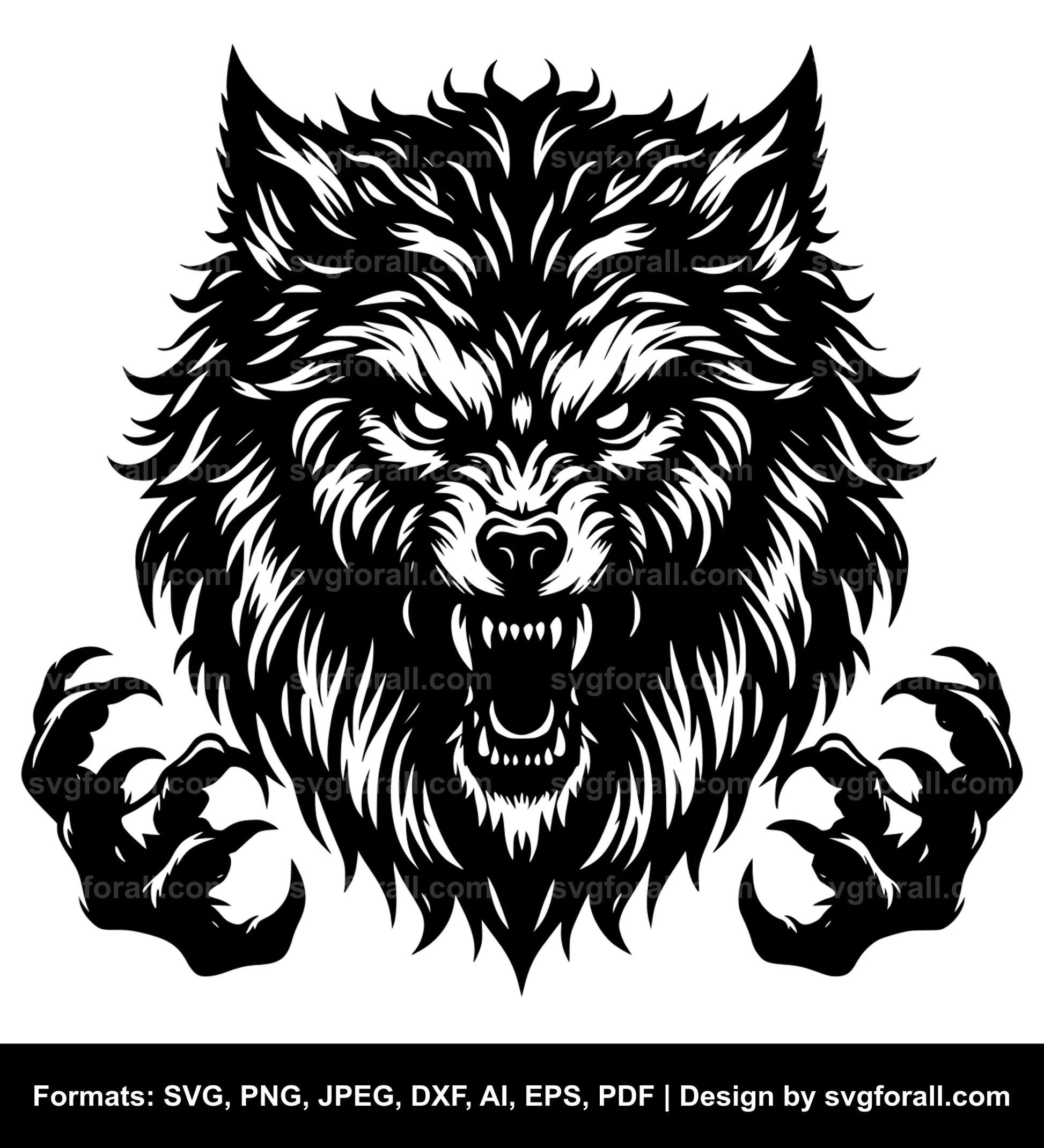 Werewolf SVG