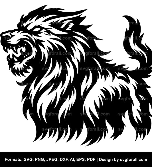 Werewolf SVG File