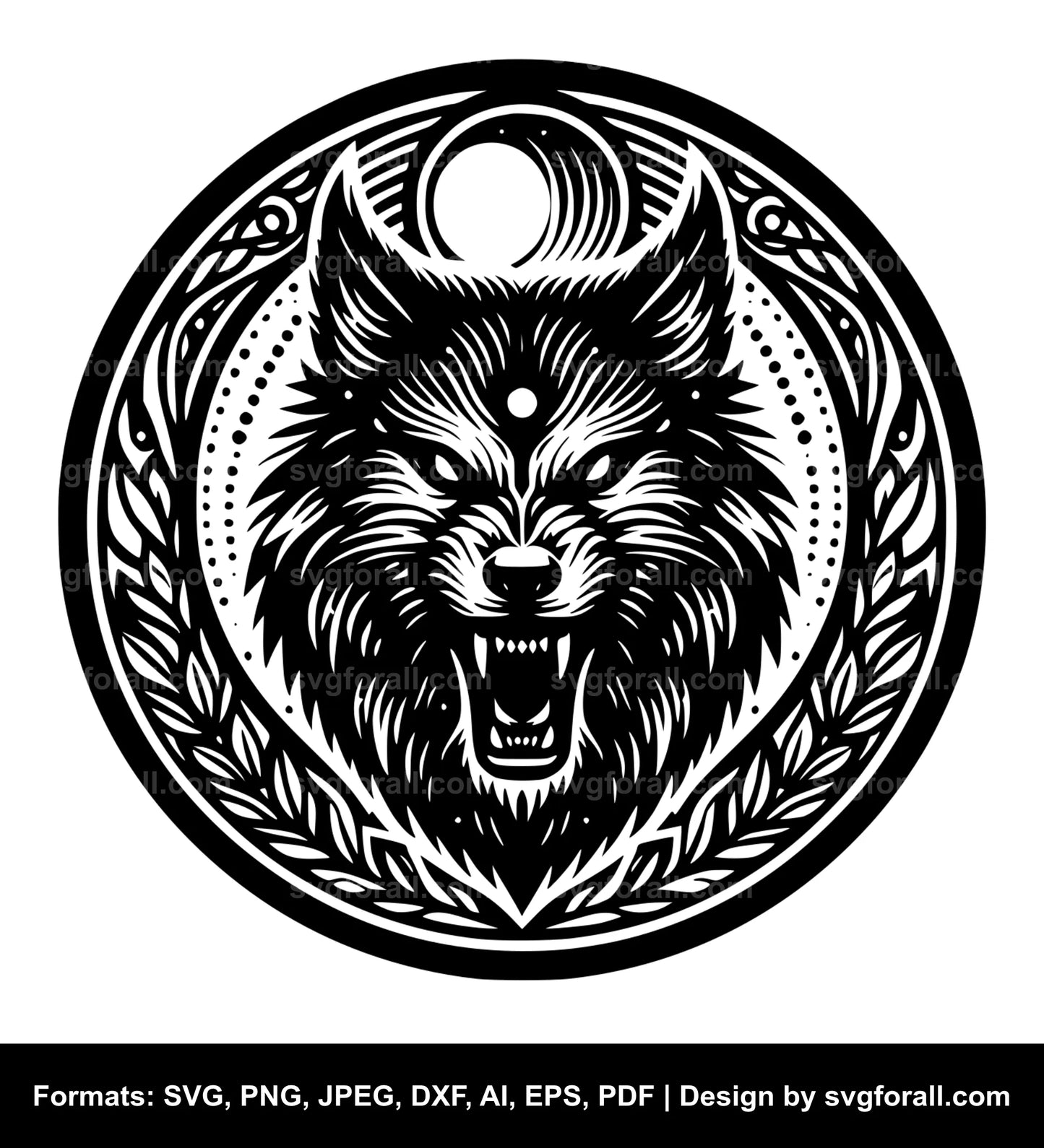 Werewolf Vector SVG