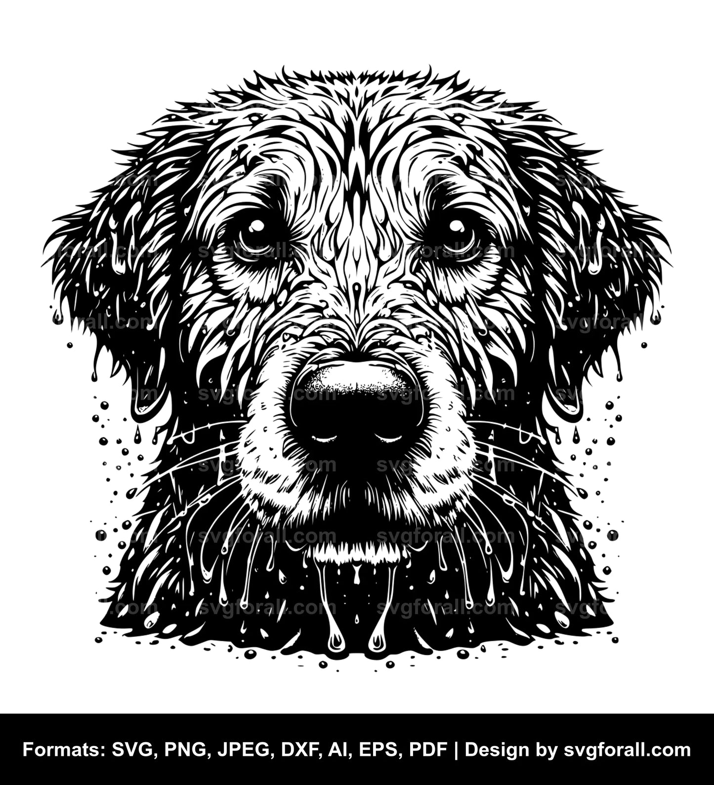 Wet Dog SVG