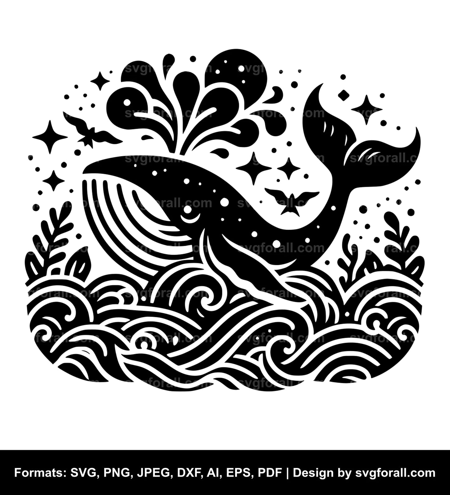 Whale SVG Download