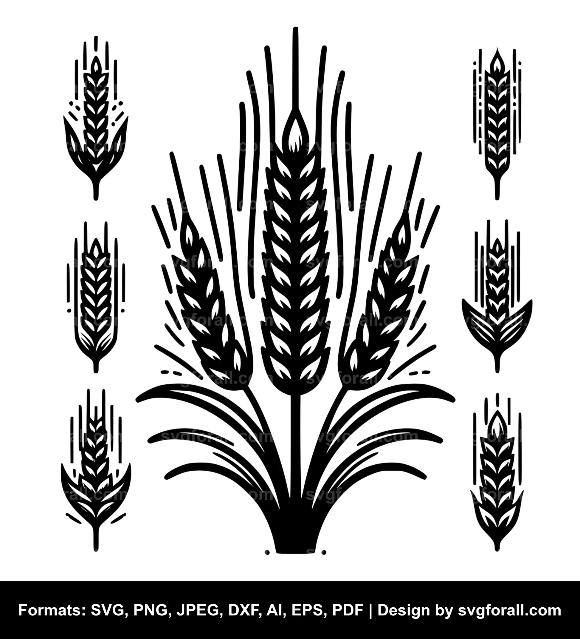 Wheat Clipart SVG