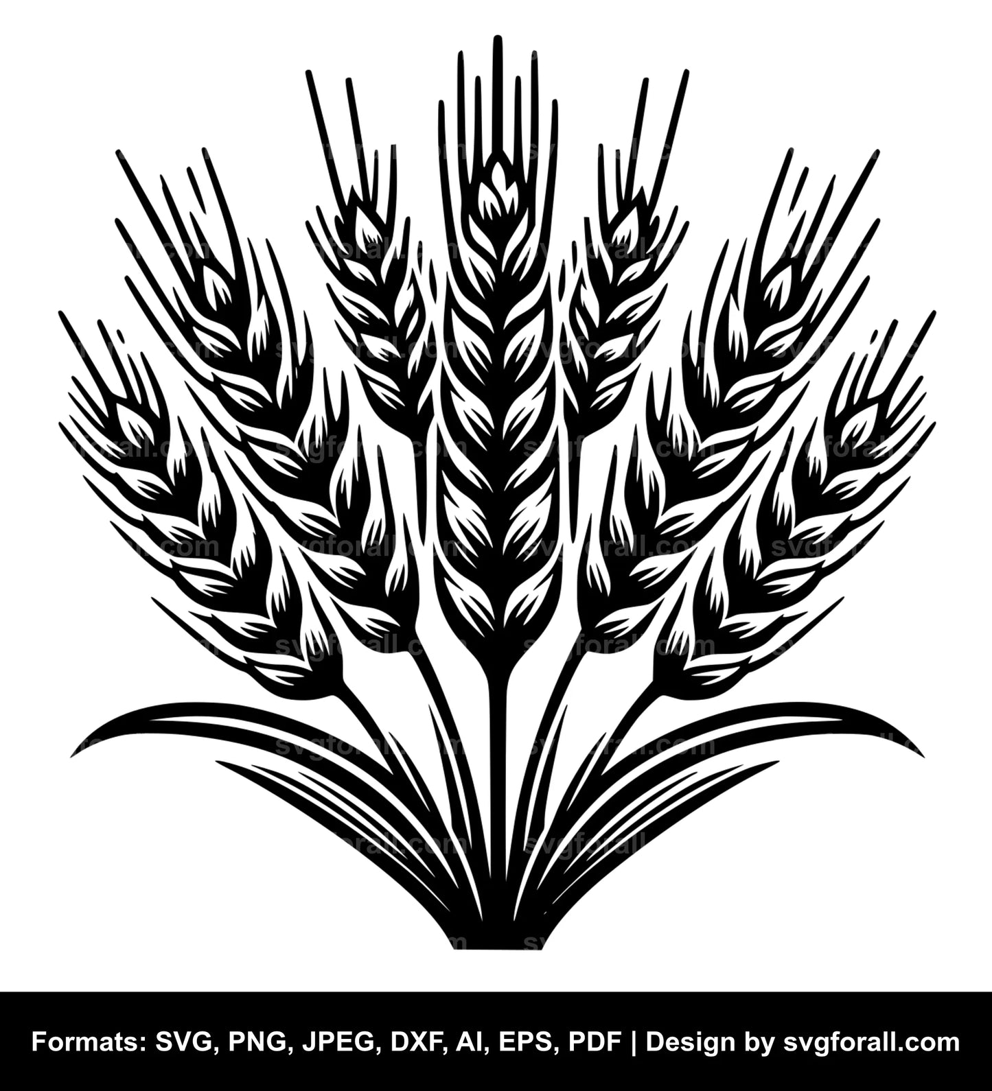 Wheat Cricut SVG