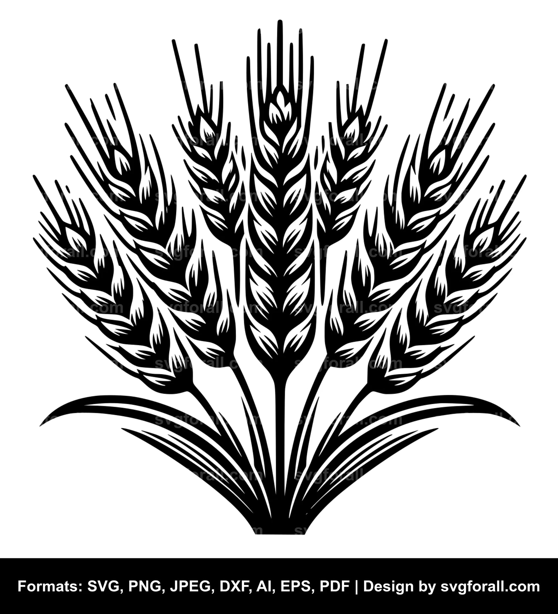 Wheat Cricut SVG