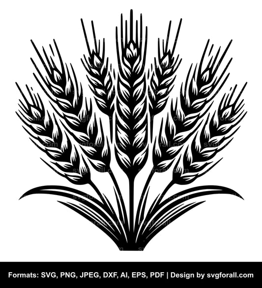 Wheat Cricut SVG