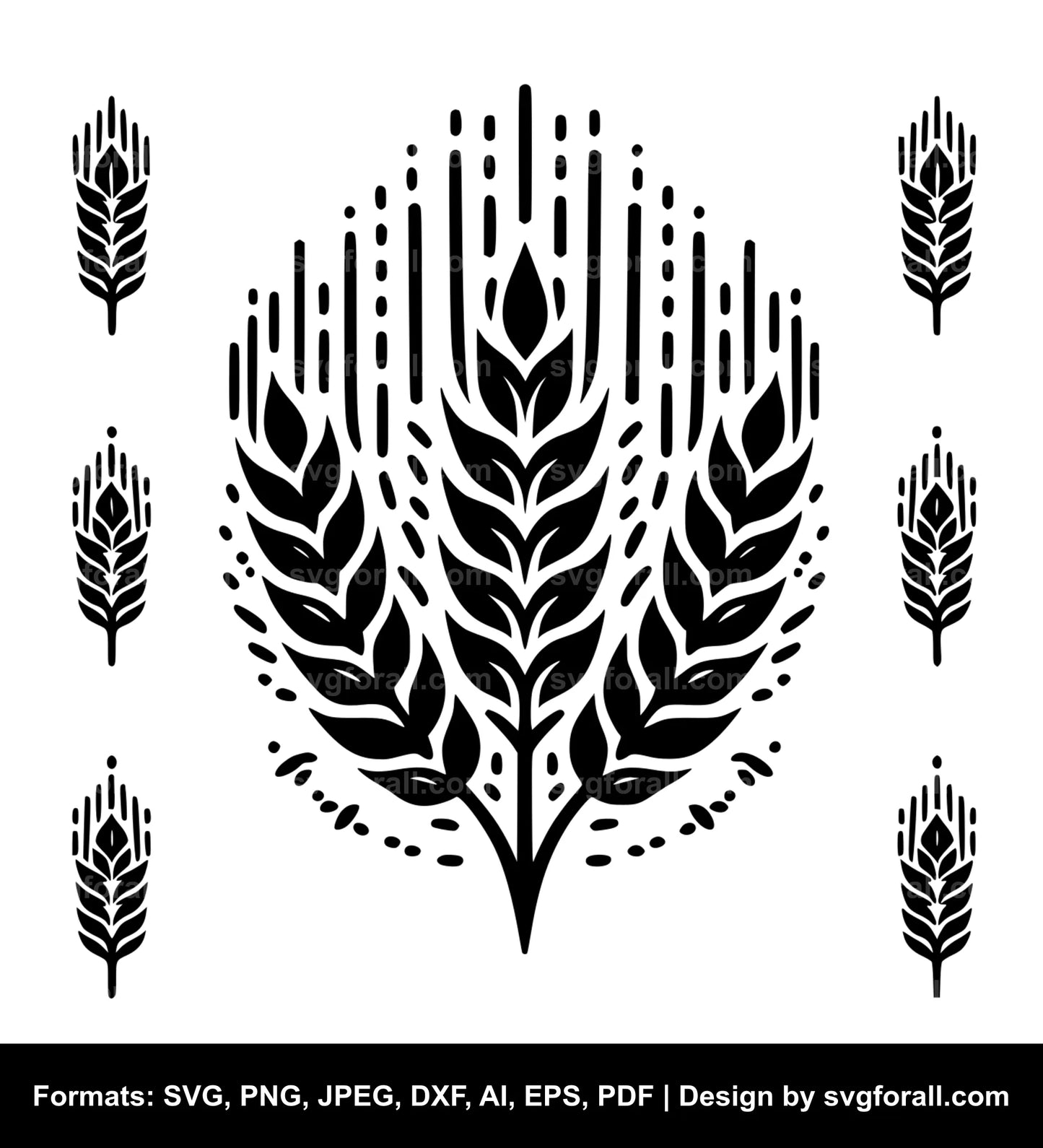 Wheat SVG Clipart