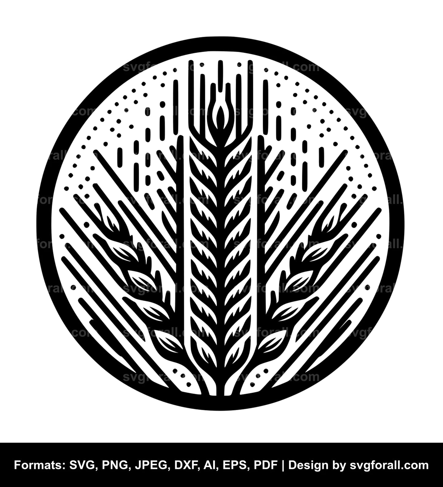 Wheat SVG File