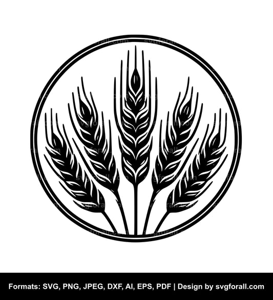 Wheat SVG For Cricut