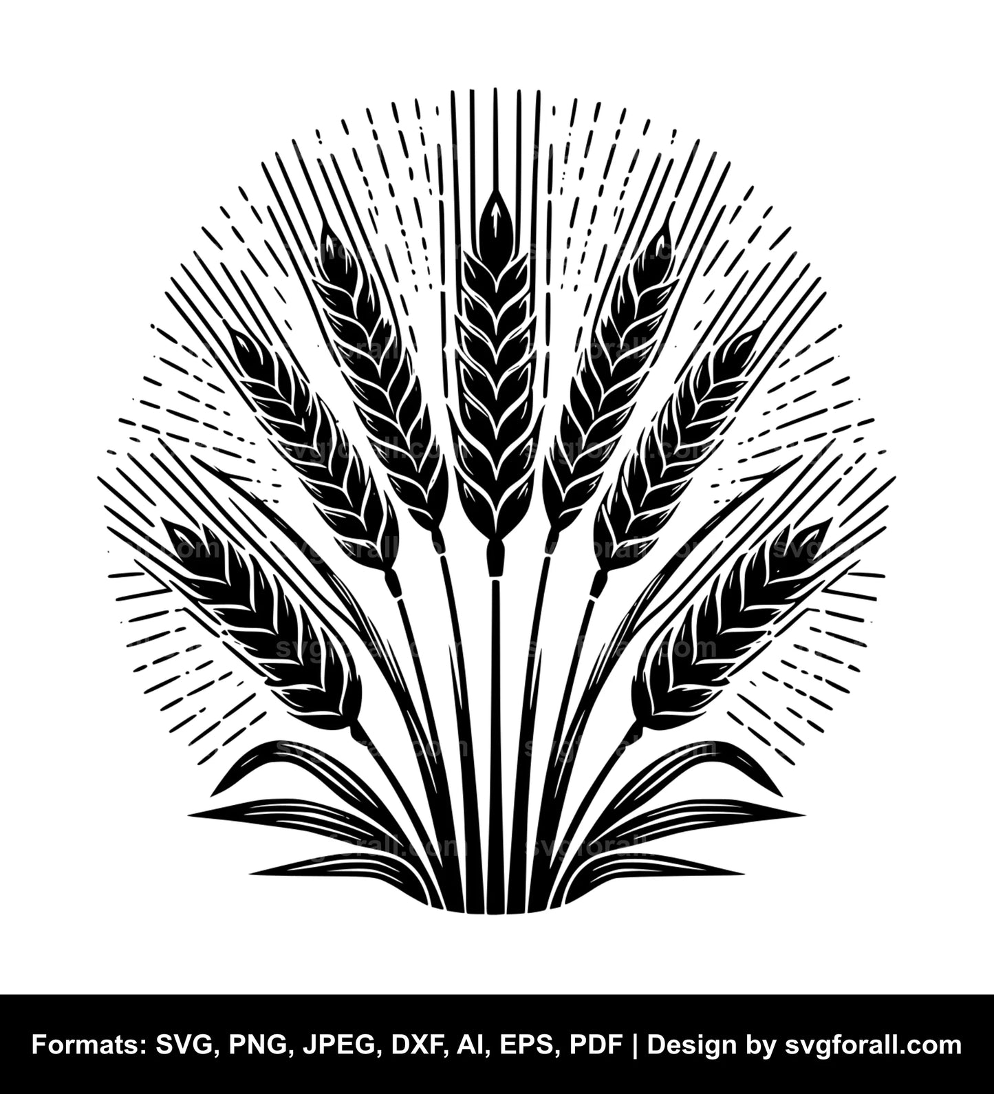 Wheat SVG PNG Image