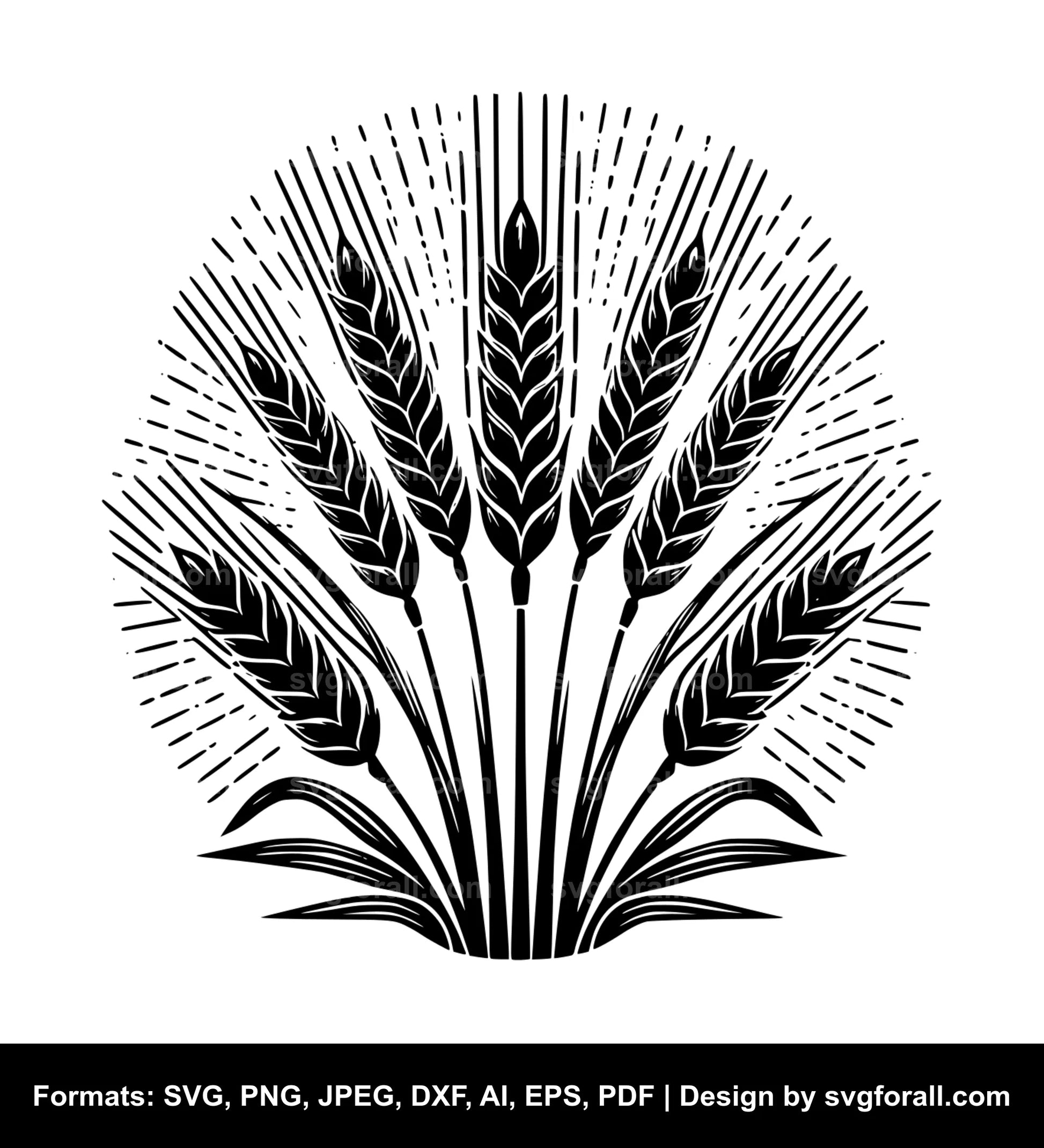 Wheat SVG PNG Image