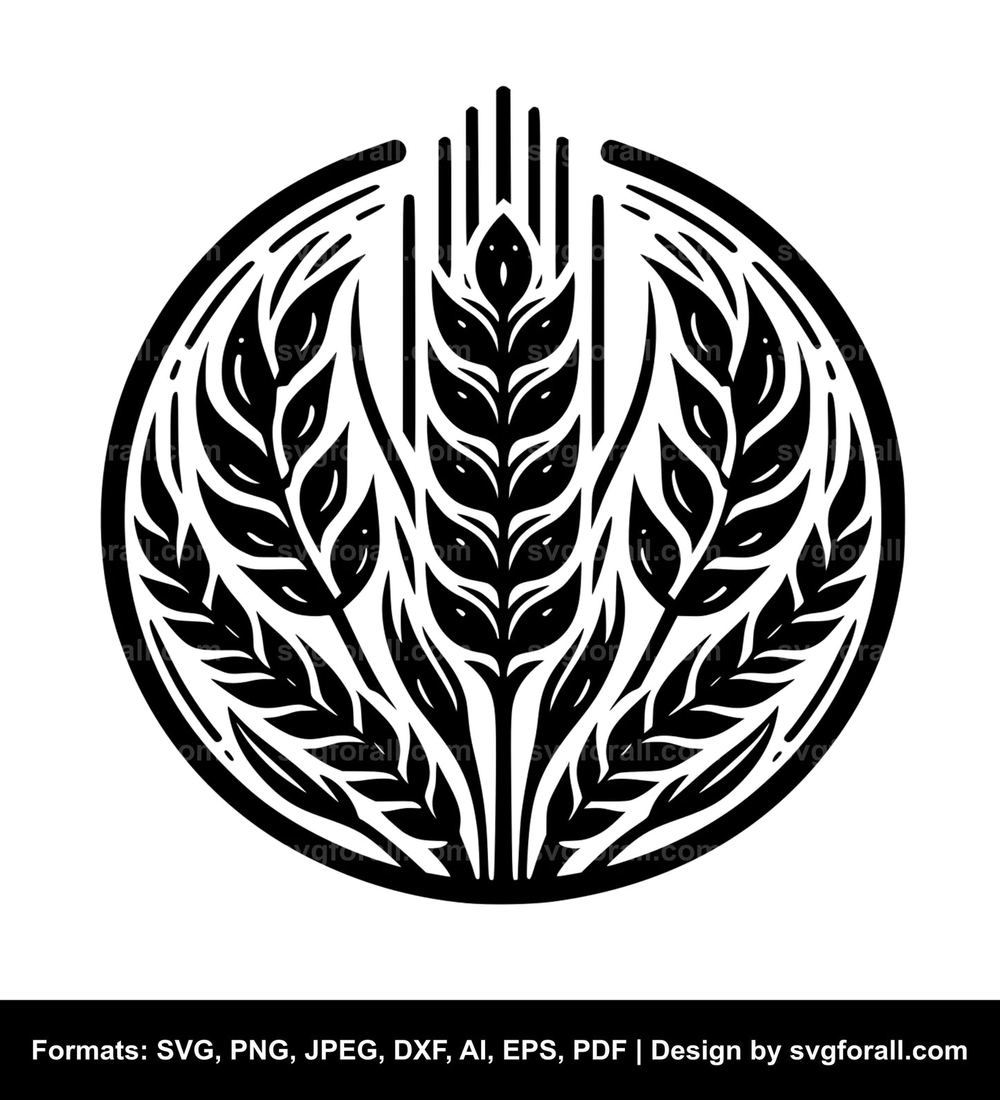 Wheat SVG Vector File