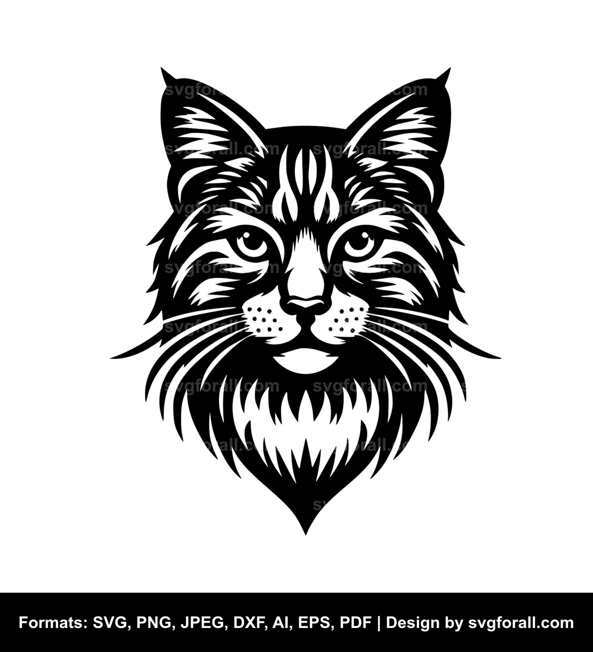 Wild Cat Cricut SVG