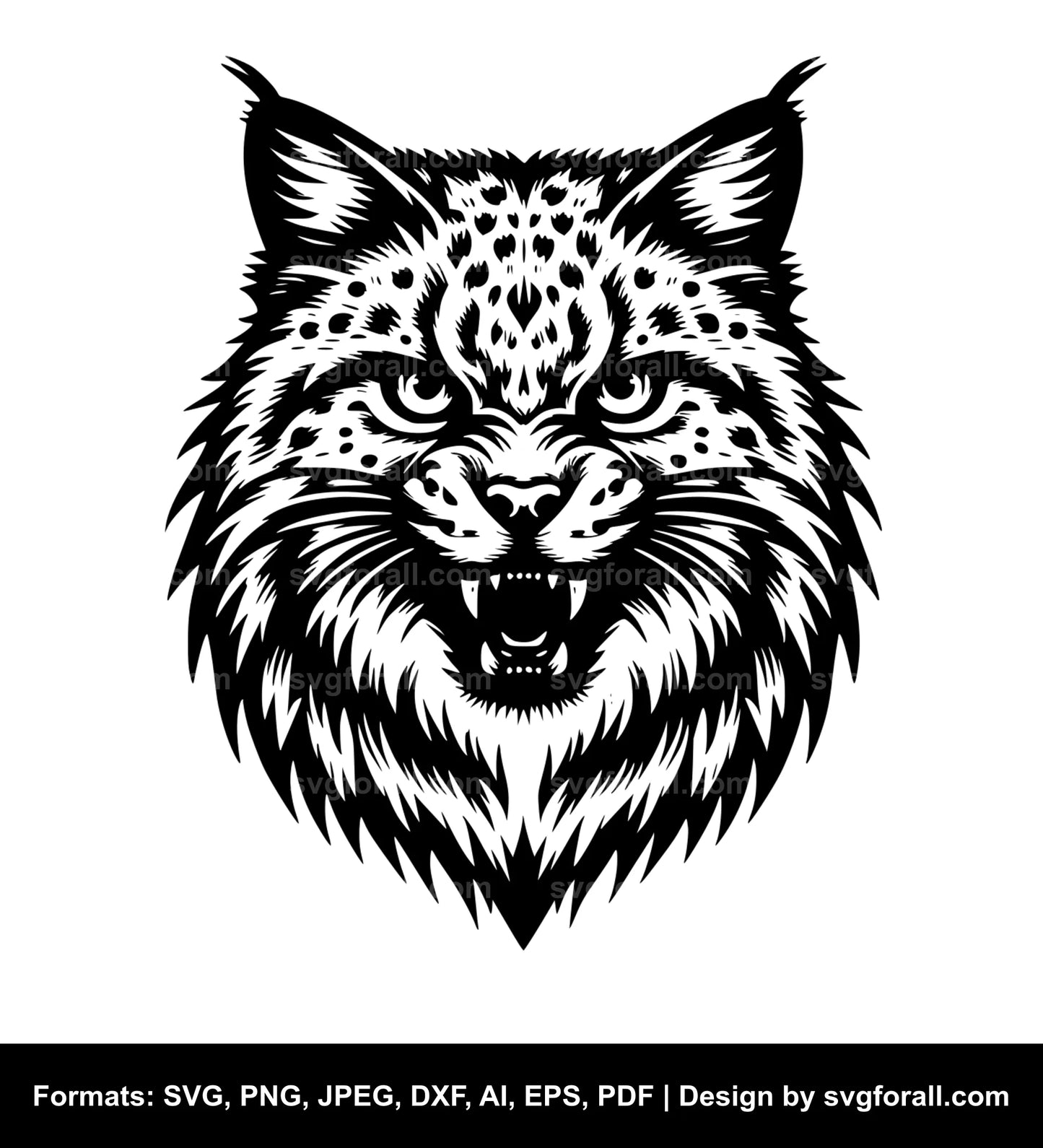 Wild Cat SVG File