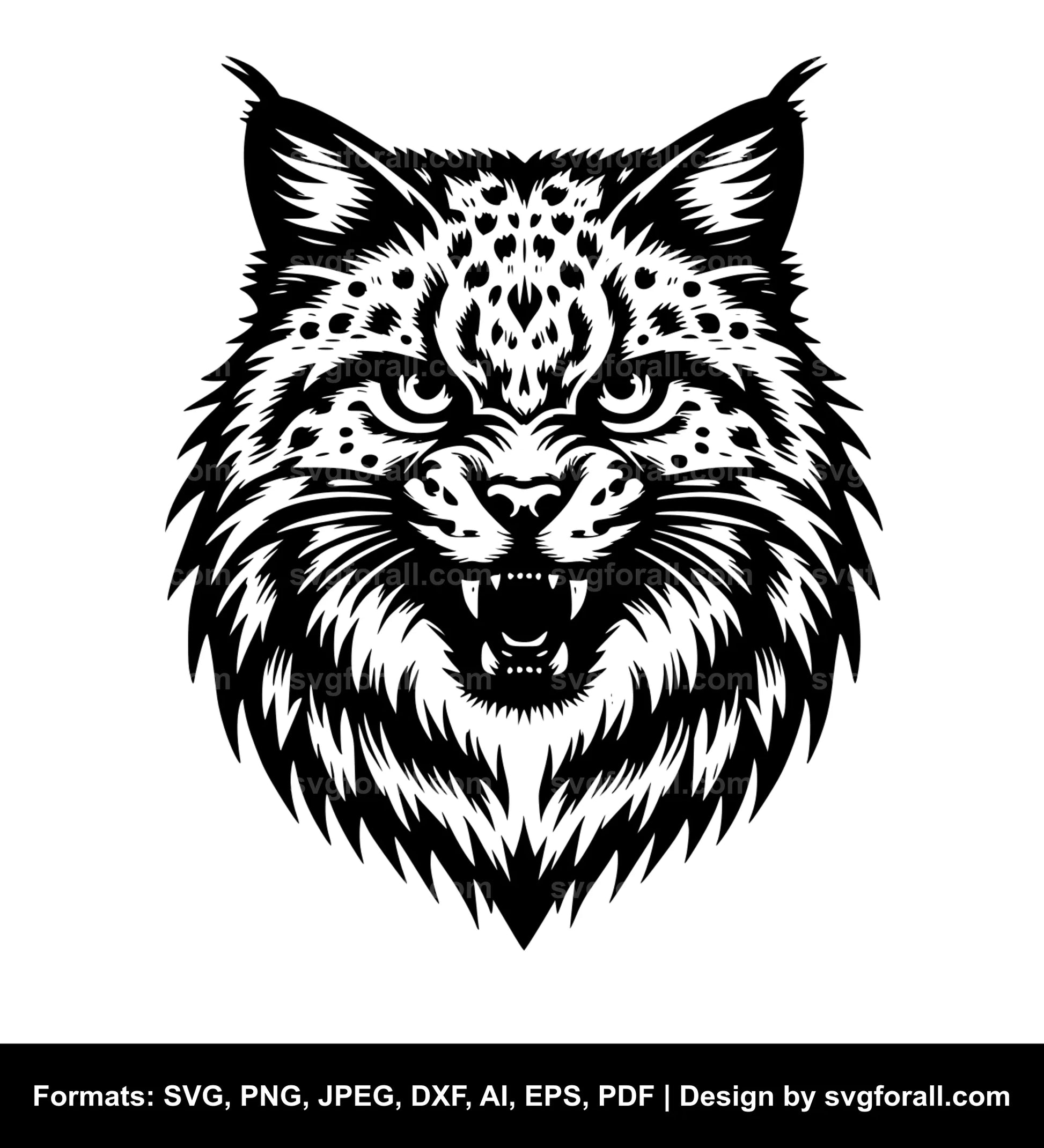 Wild Cat SVG File