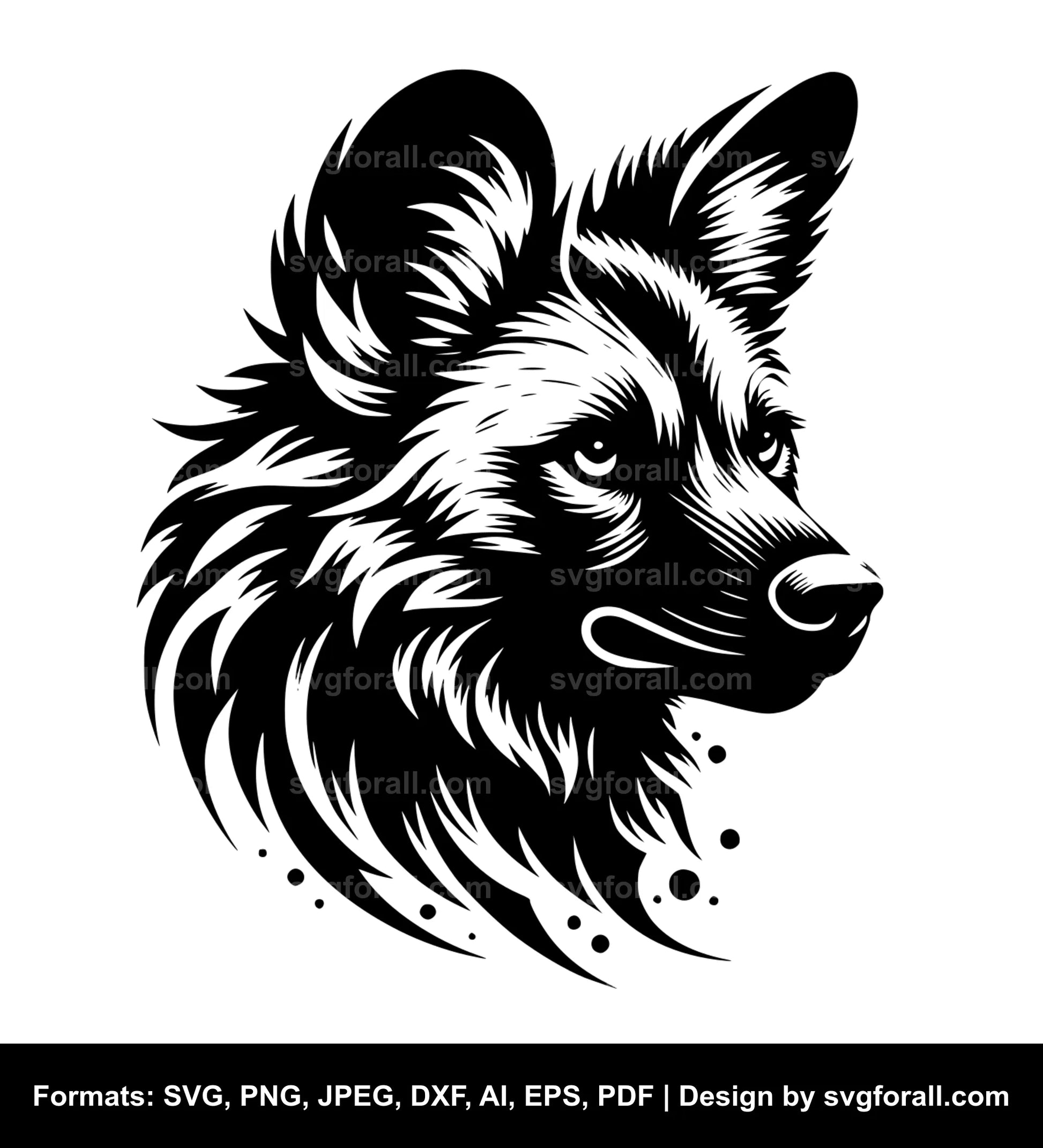 Wild Dog SVG