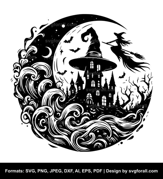 Witch Vector SVG