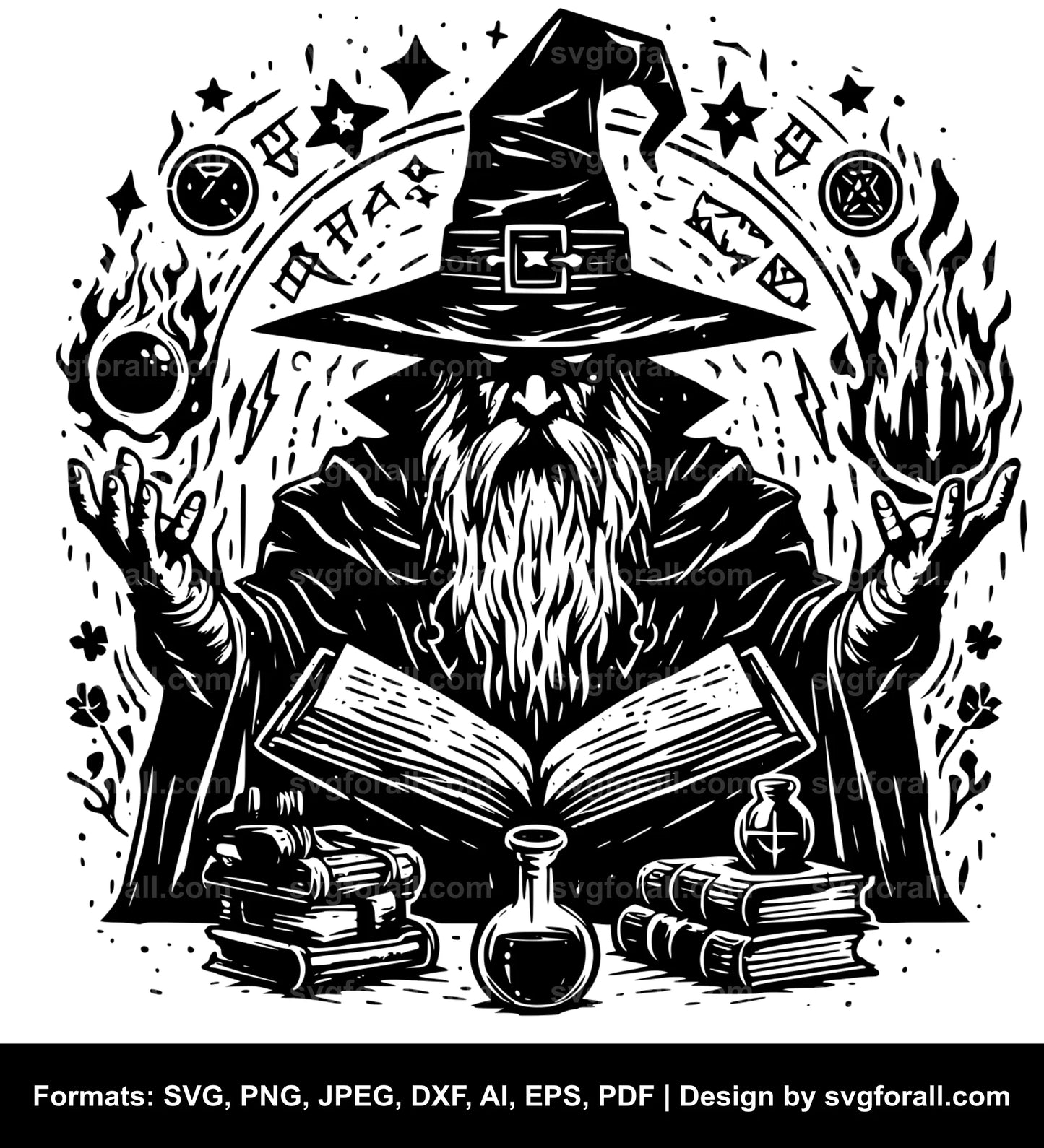 Wizard Cricut SVG