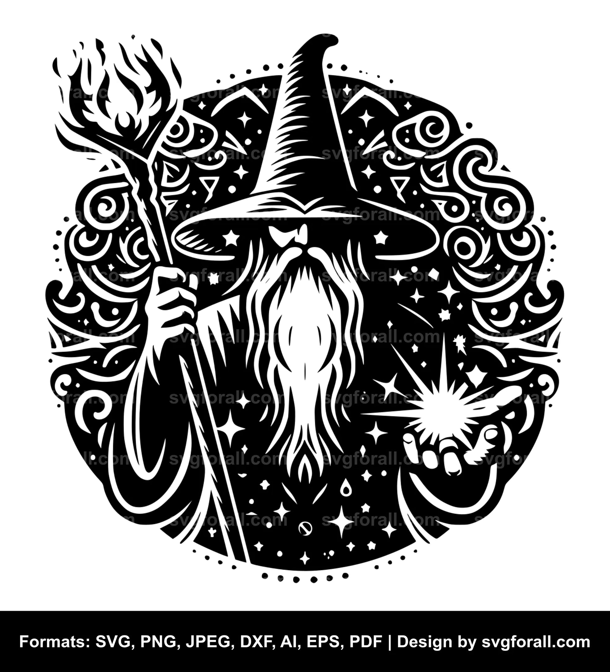 Wizard SVG File