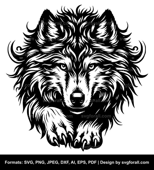 Wolf Clipart SVG