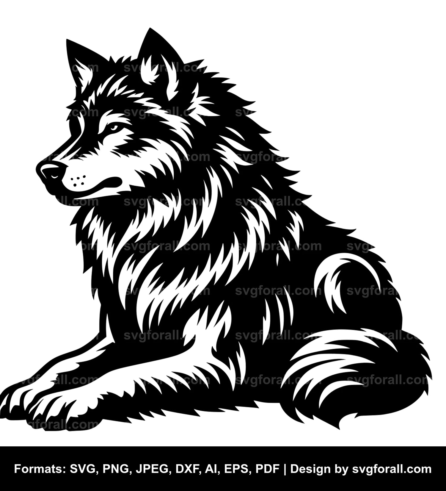 Wolf SVG Cut Files