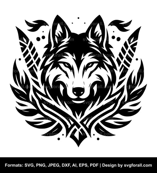 Wolf SVG Vector