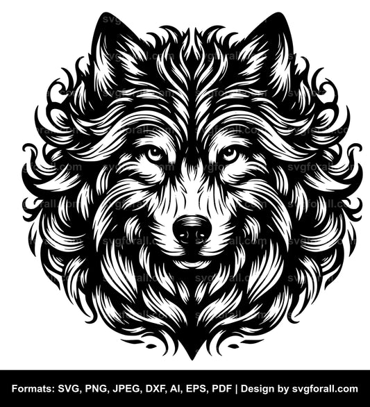 Wolf Vector SVG