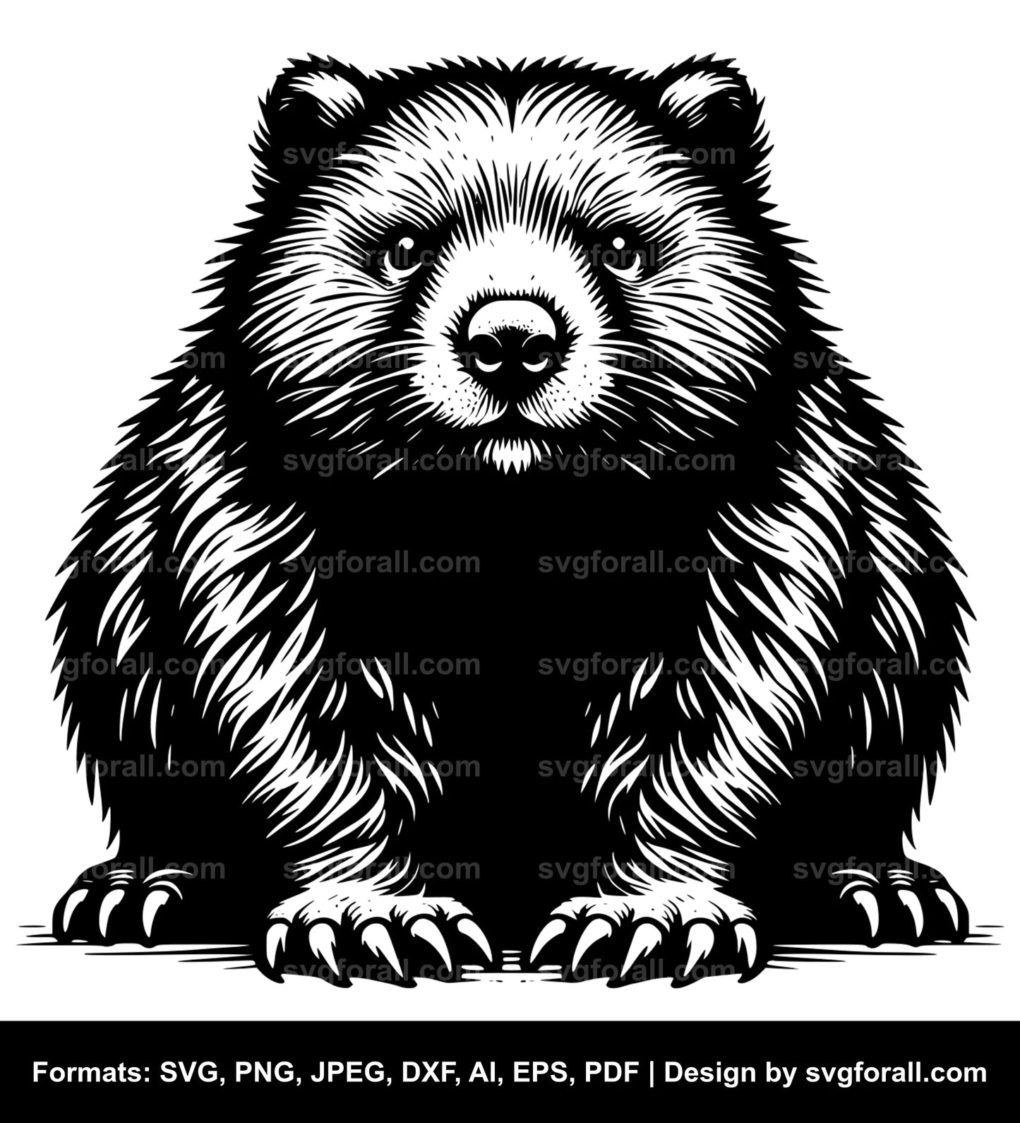 Wombat SVG Design