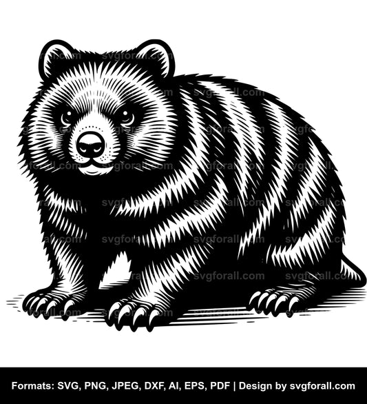 Wombat SVG File