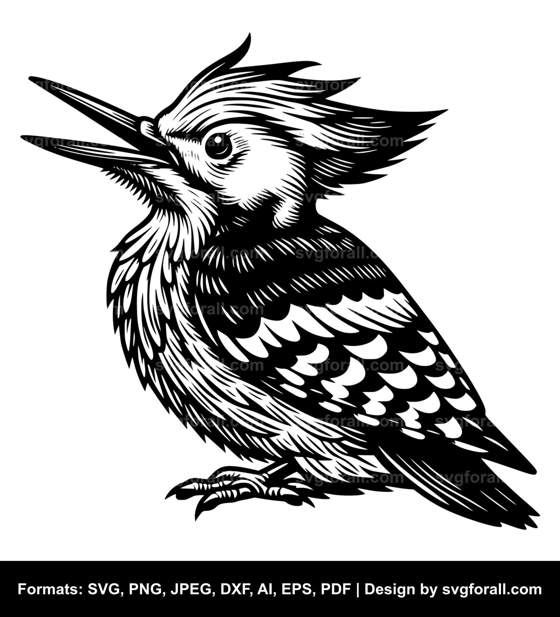 Woodpecker SVG