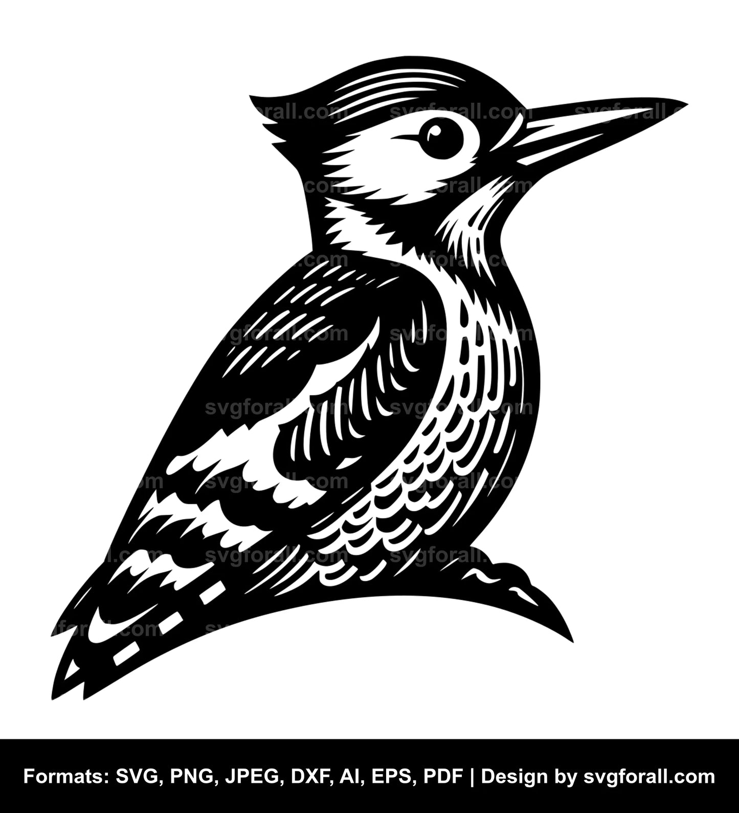 Woodpecker SVG File