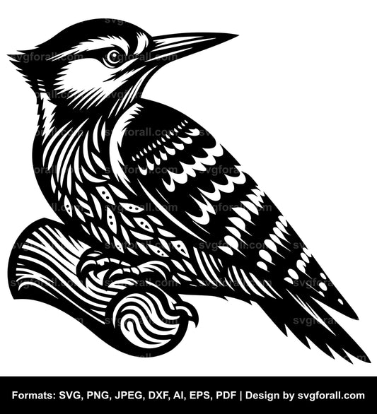 Woodpecker Vector SVG