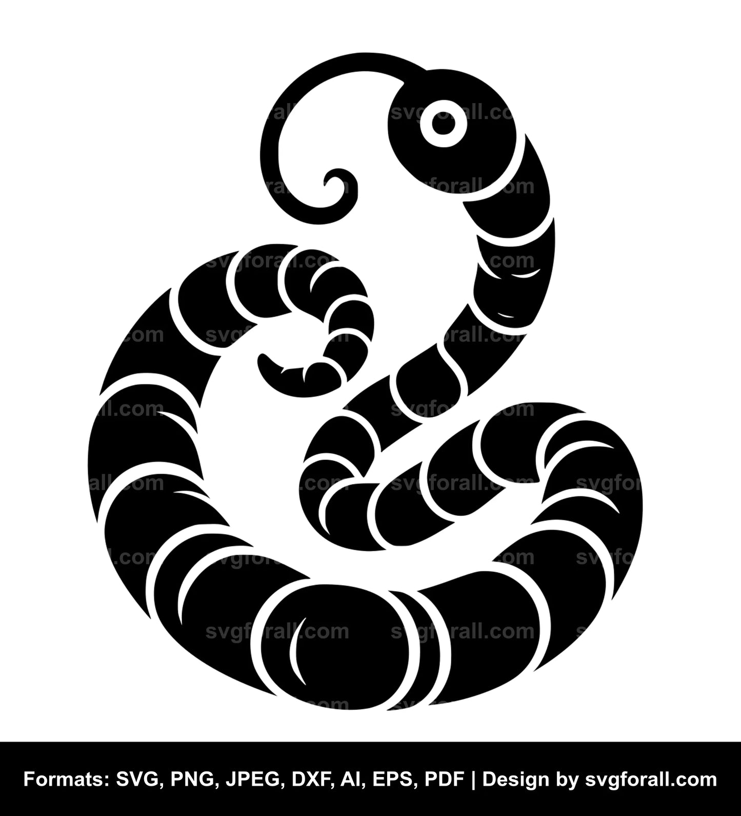 Worm SVG PNG