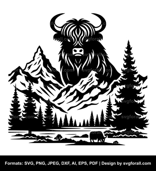 Yak Black SVG