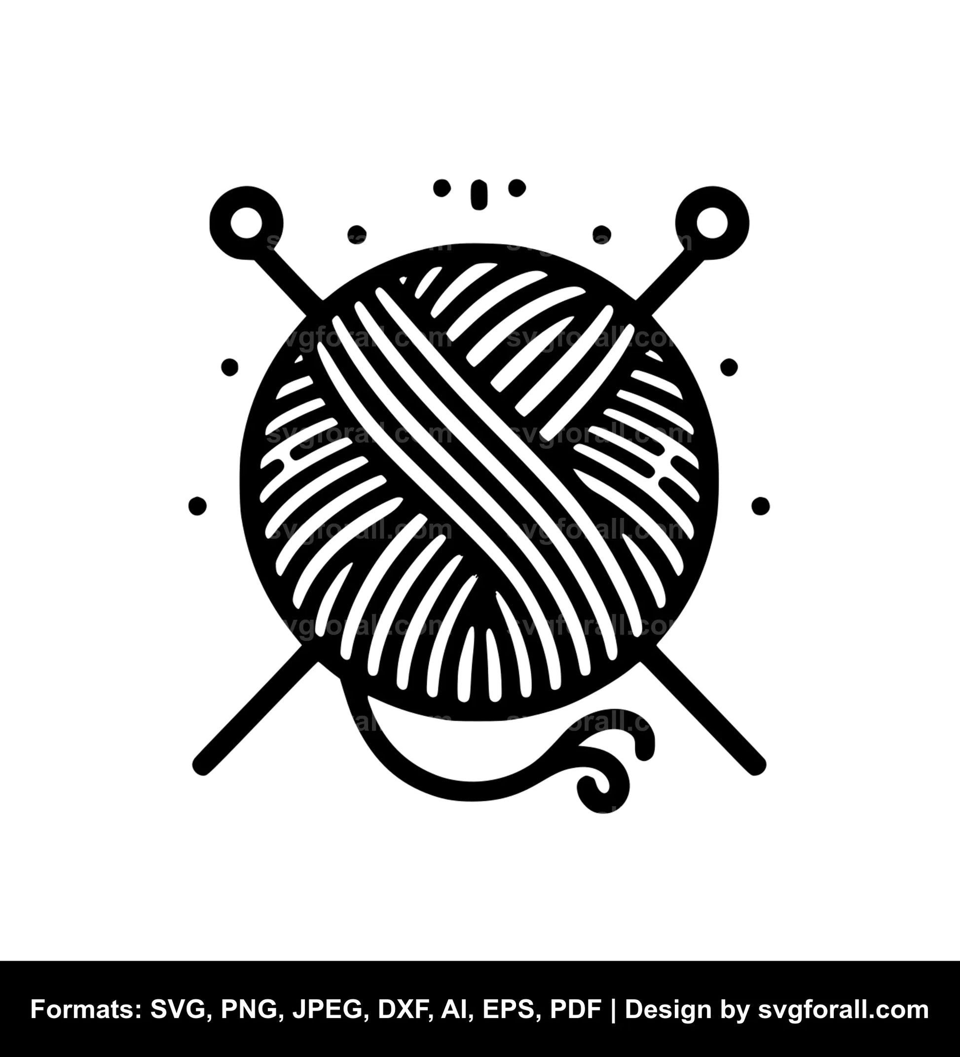 Yarn SVG Clipart