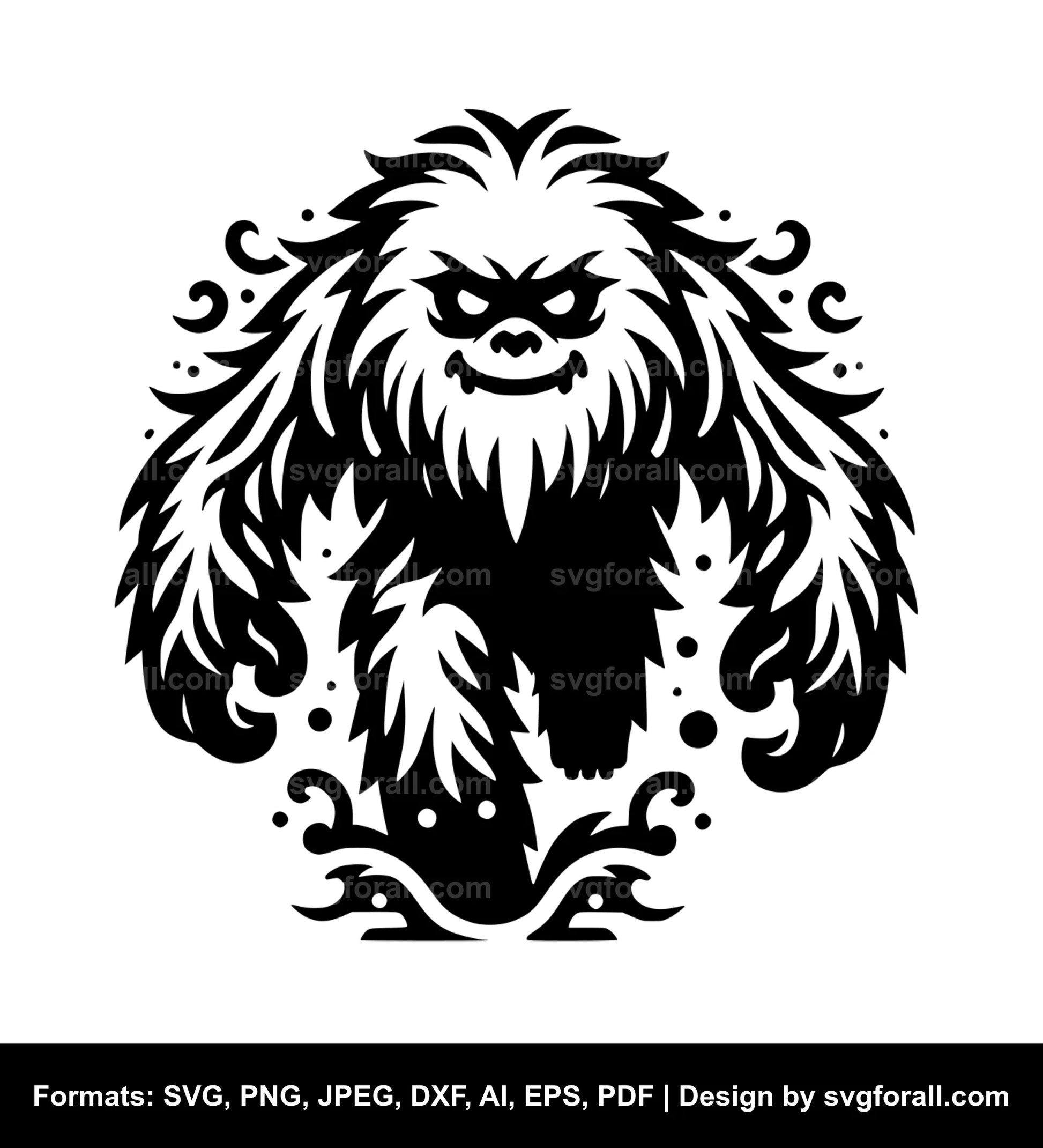 Yeti SVG PNG