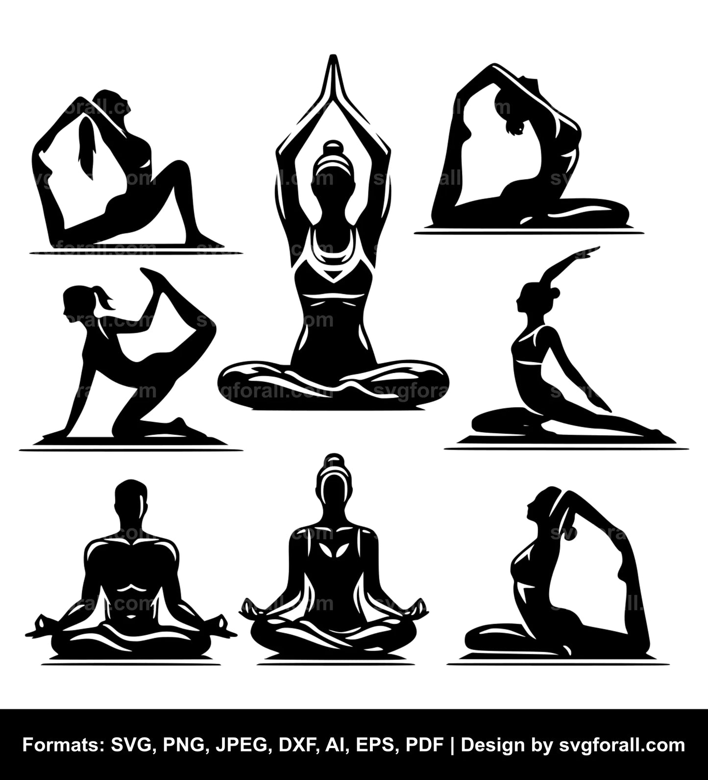 Yoga Vector SVG