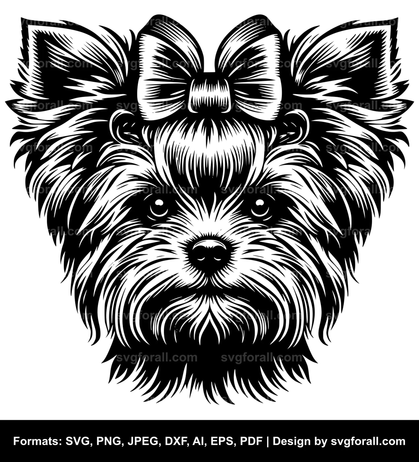 Yorkshire Terrier Dog SVG