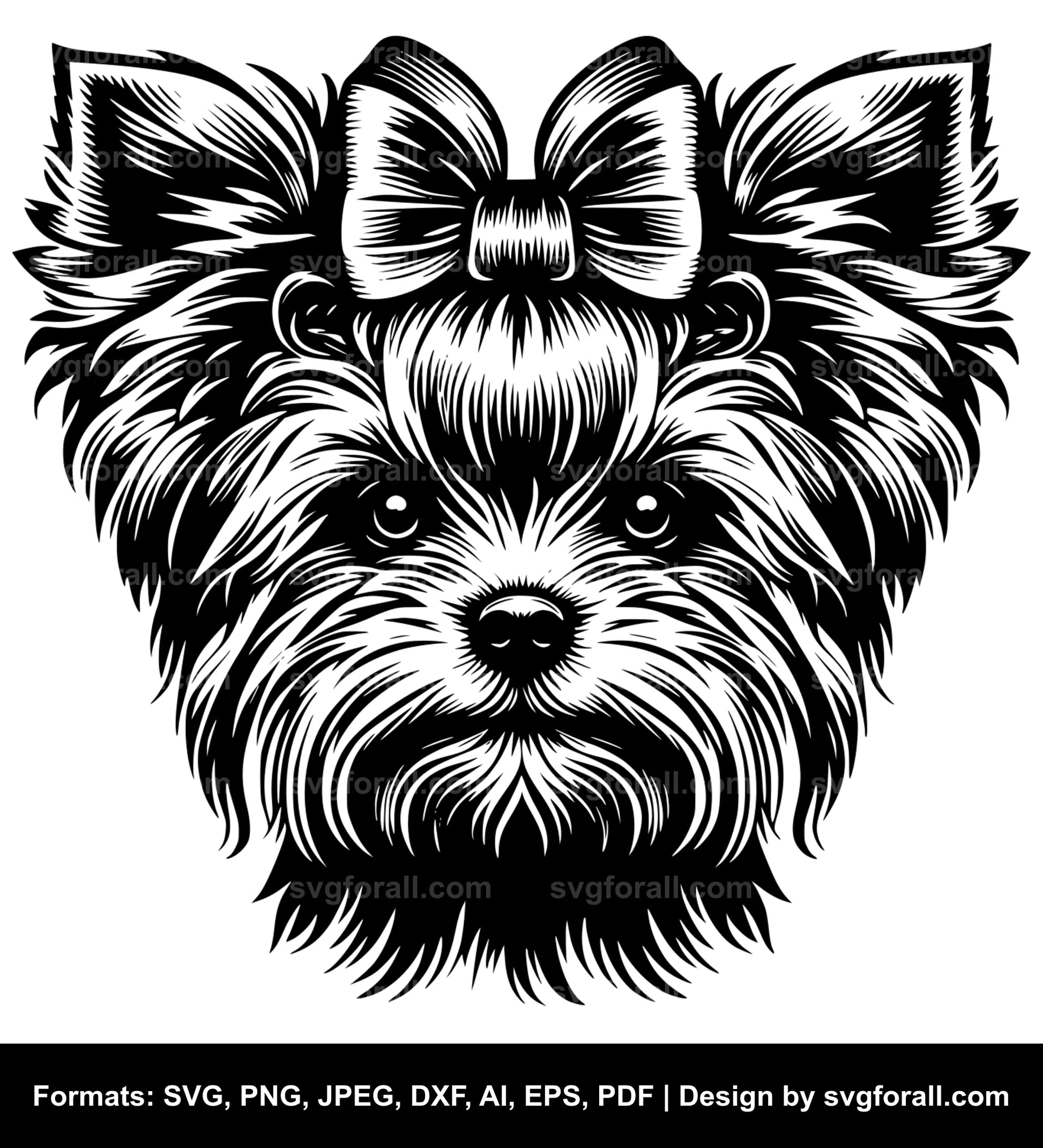 Yorkshire Terrier Dog SVG