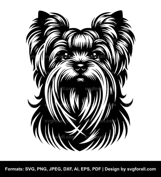 Yorkshire Terrier Dog SVG PNG