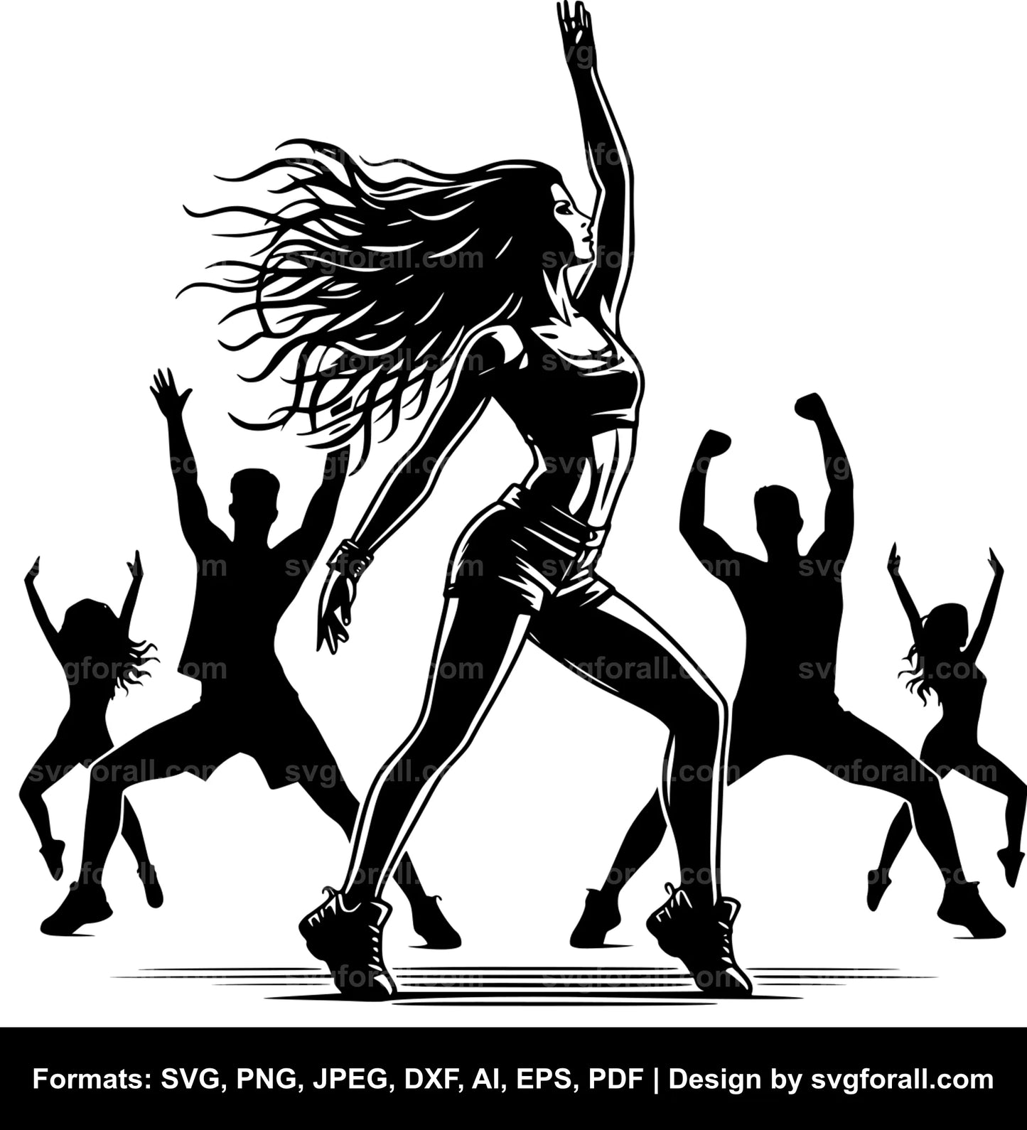 Zumba SVG Clipart